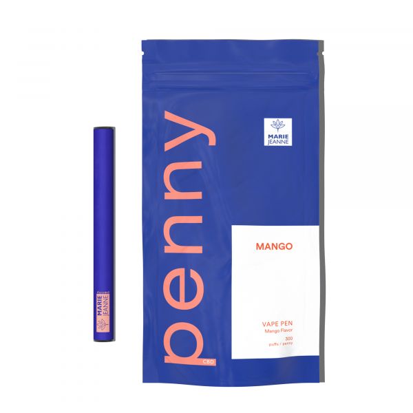 Marie Jeanne Penny Mango 300 Puffs Vape Pen