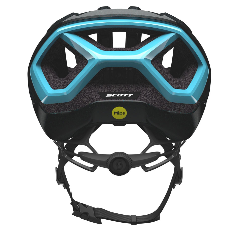 Scott Centric Plus Cykelhjelm Black/Light Blue