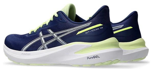 Asics GT-1000 13 Bleu Vert Femme