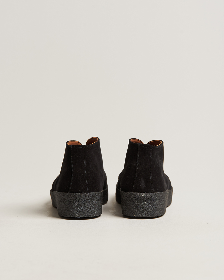 Sanders Joel Chukka Boot Black Suede
