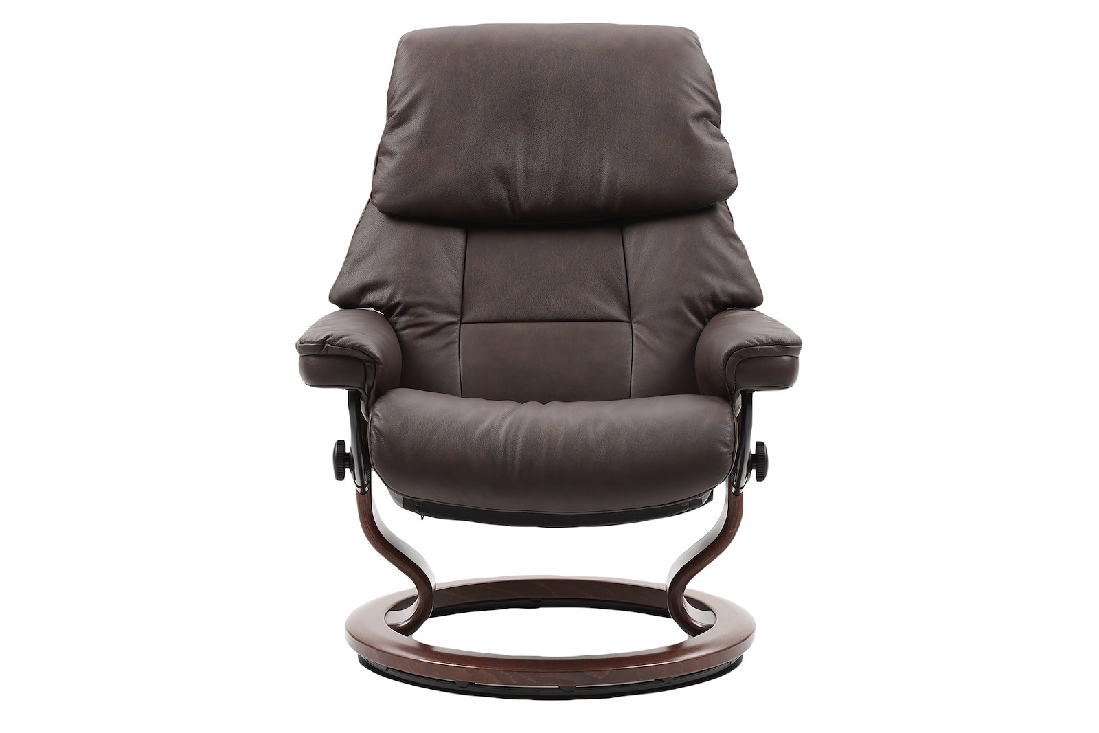 Ruby lenestol med krakk Hud Paloma Chocolate - Classic brunbeiset