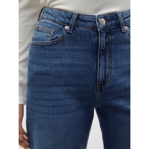 Vero Moda Tessa Wide Jeans, Medium Blue Denim, W28/L30
