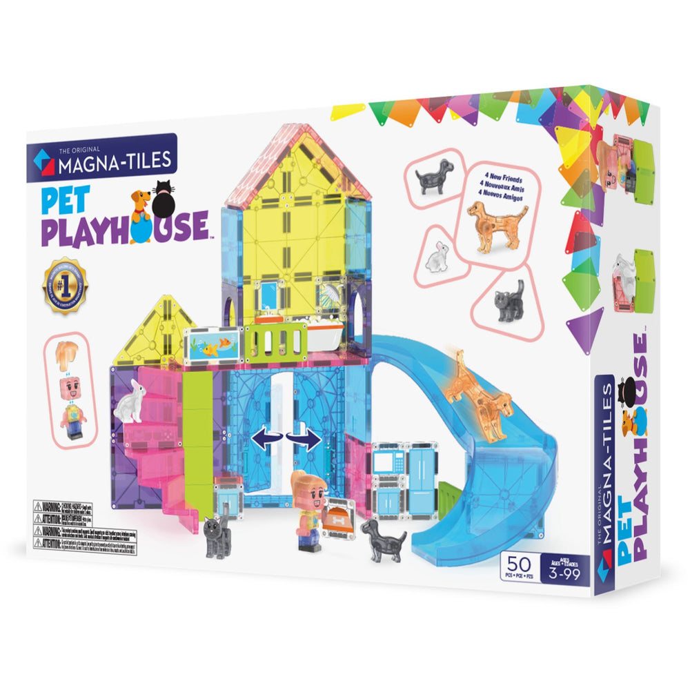 Køb Magna-Tiles® Pet Playhouse 50 Pcs