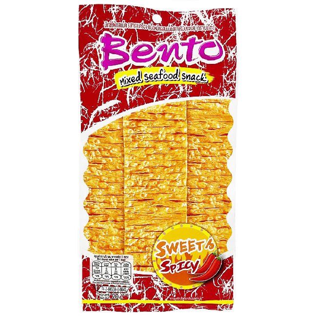 Bento Gemengde Zeevruchtensnack Zoet & Pittig 20g