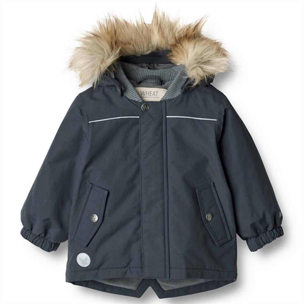 Jakke Kasper Tech Dark Blue - Wheat → Luksusbaby.dk