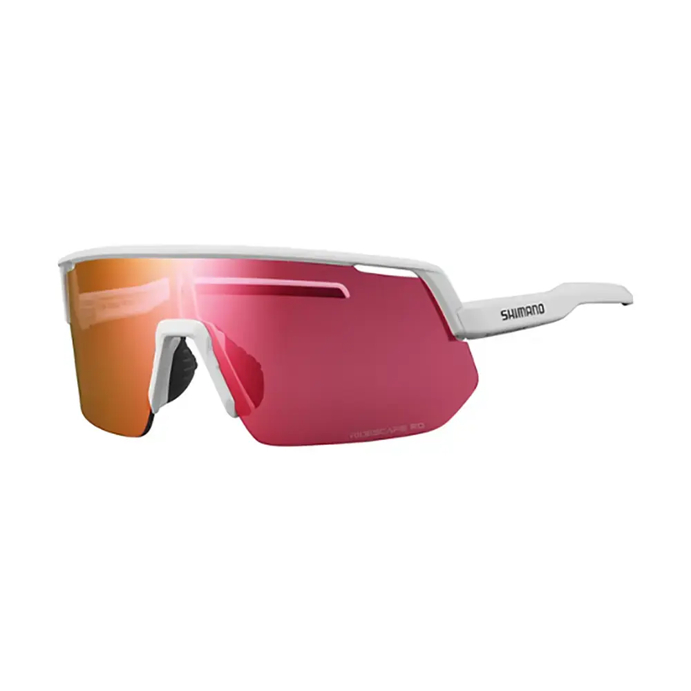 Shimano TECHNIUM L Sport Zonnebril Mat Wit Met Ridescape RD Lens