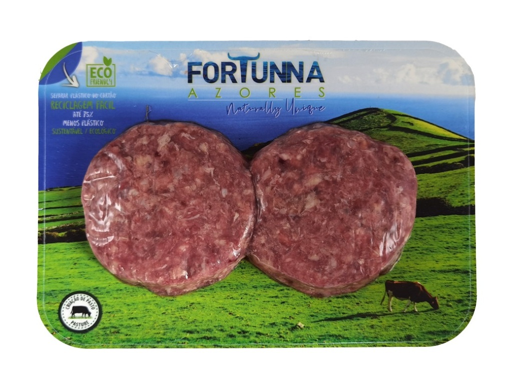 HAMBURGUER 100% AÇORES FORTUNNA 300GR