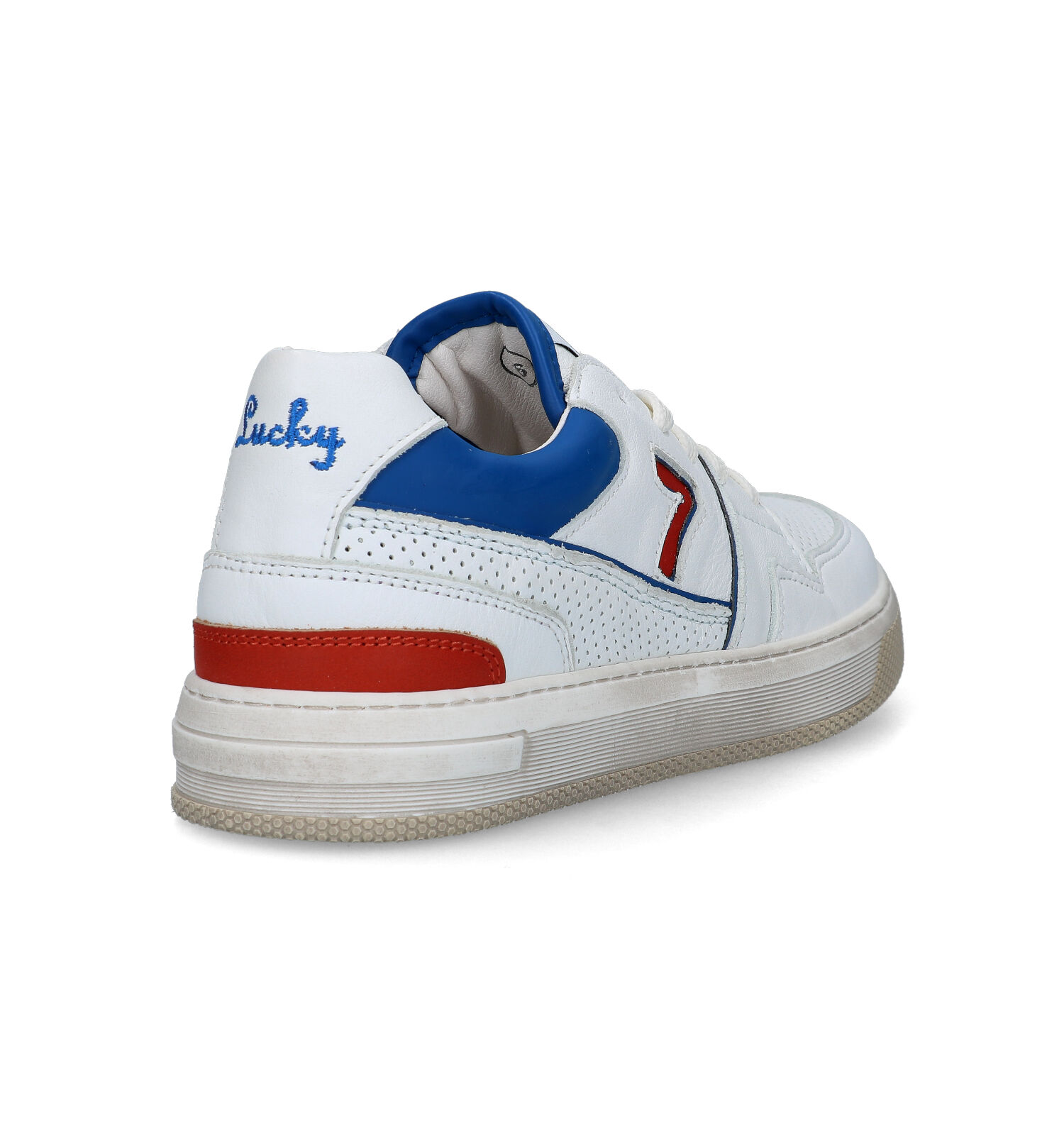 Veterschoenen wit