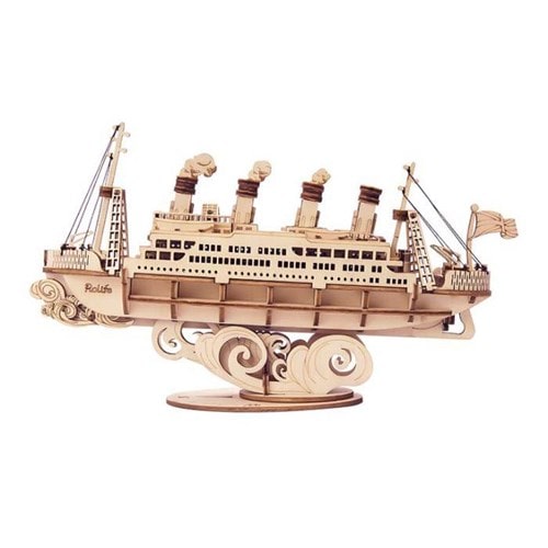 Maquette 3d  bateau de croisière