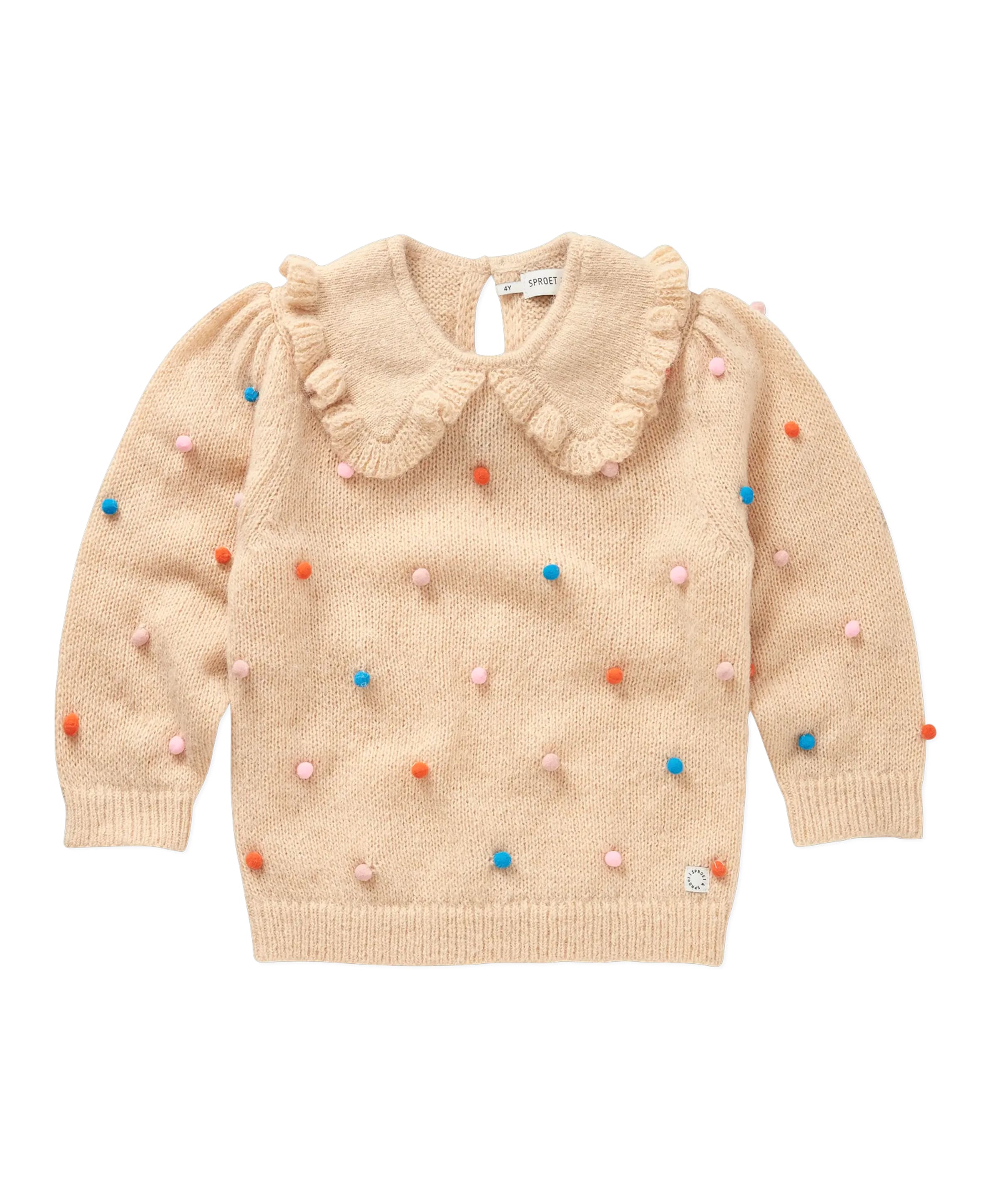 Sproet & Sprout Meisjes trui beige