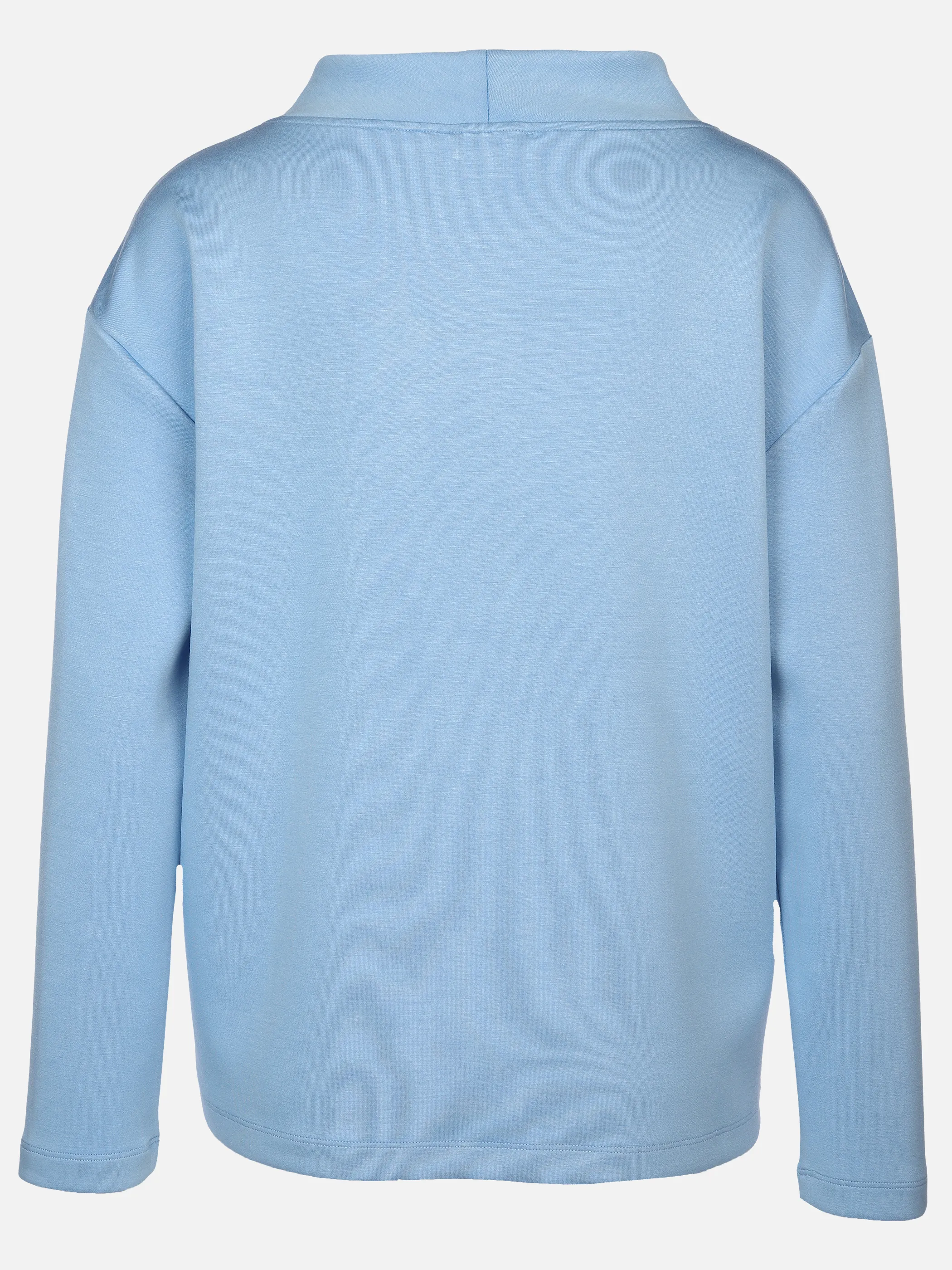 Damen Sweatshirt mit Glitzerprint und Strassbesatz