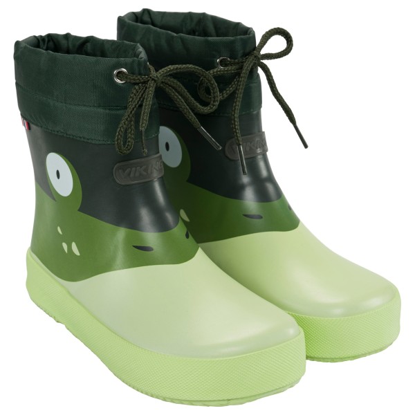 Viking - Kid's Alv Barefoot Paw Print - Bottes en caoutchouc