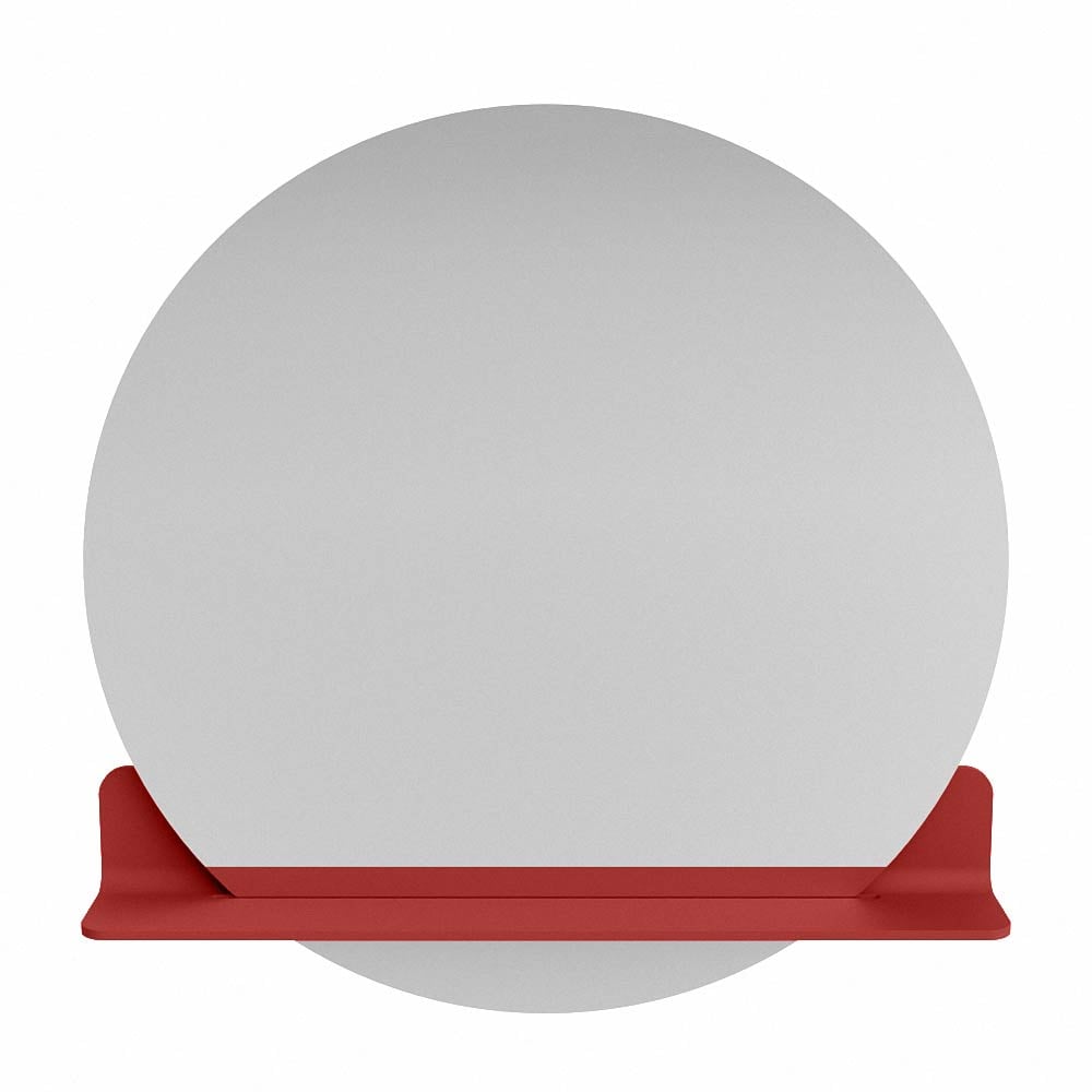 Mondiaz Spot spiegel rond Ø80cm met planchet fire