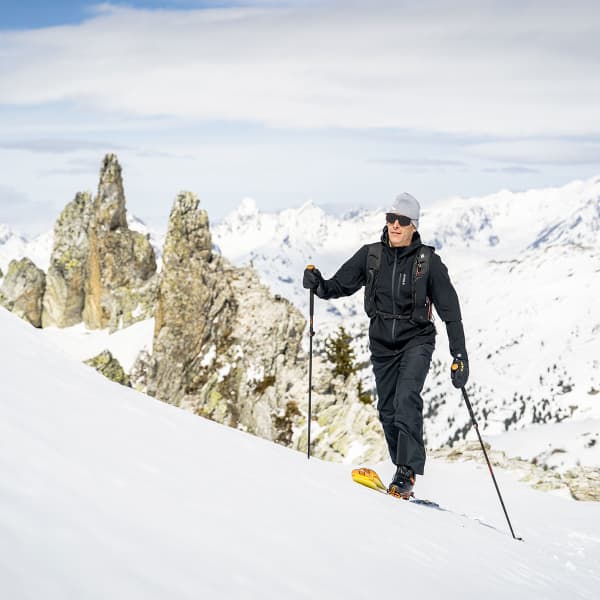 Pantalon ski de randonnée AYAQ RIMO PANTS M BLACK STORM