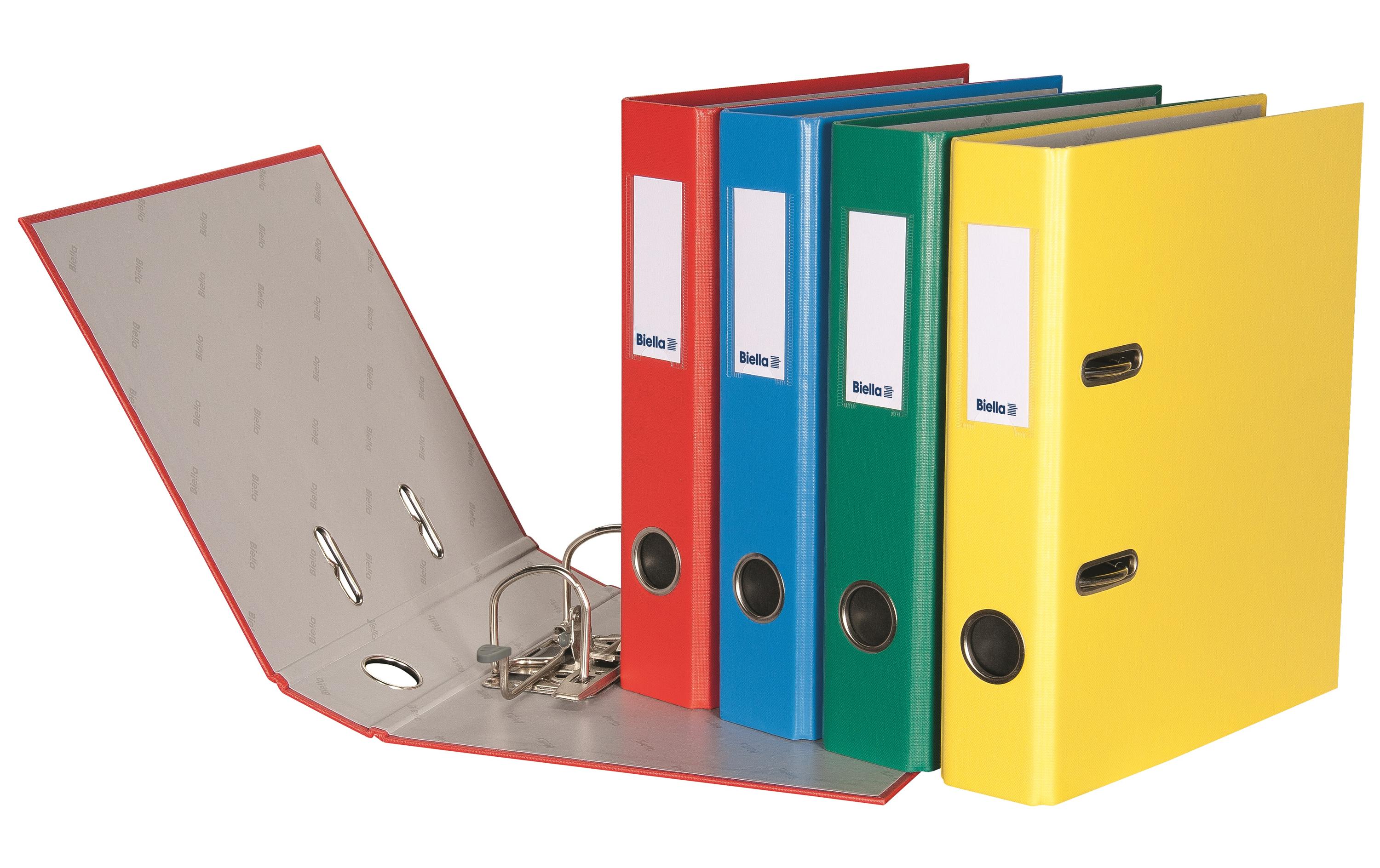 Ordner Plasticolor A5 4 cm, BlauOrdner mit Strong-Mechanik