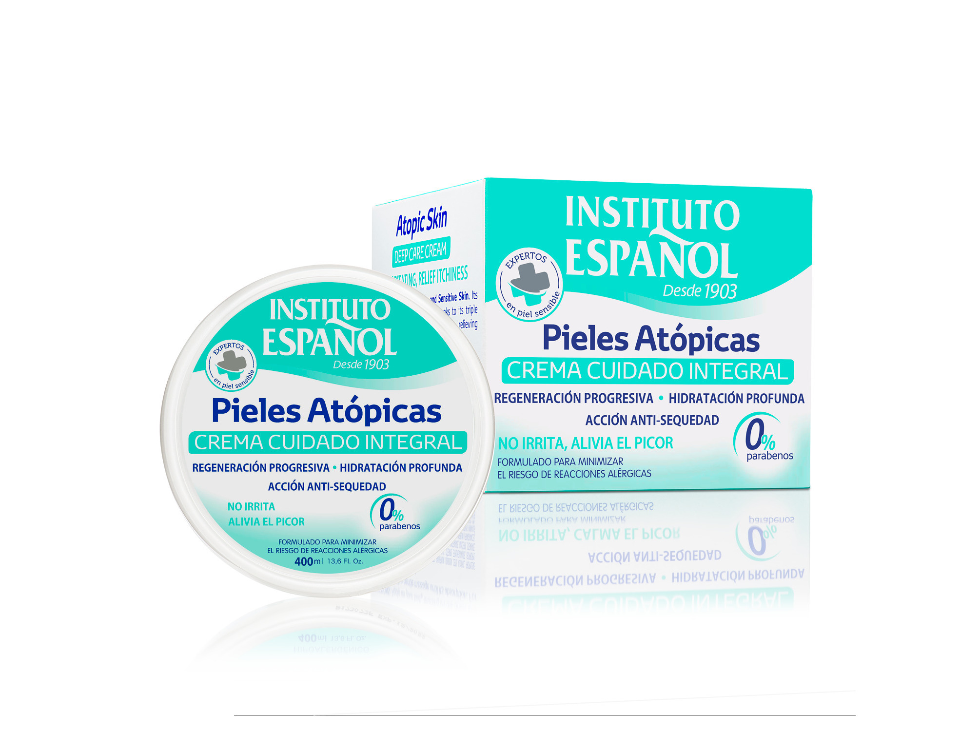 CREME CORPO INSTITUTO ESPAÑOL PELES ATÓPICAS 400ML