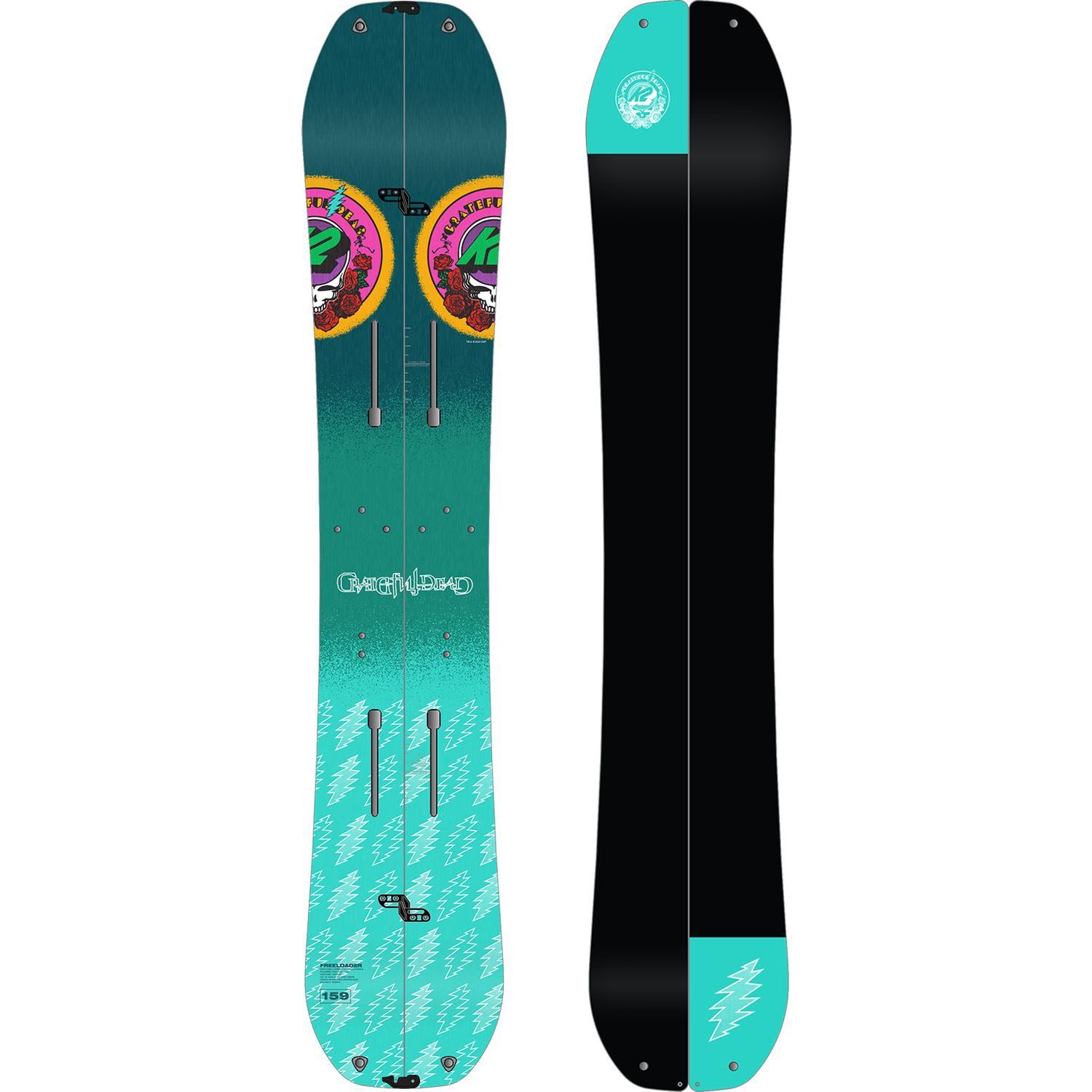 K2Freel. Split P Grateful Dead W
