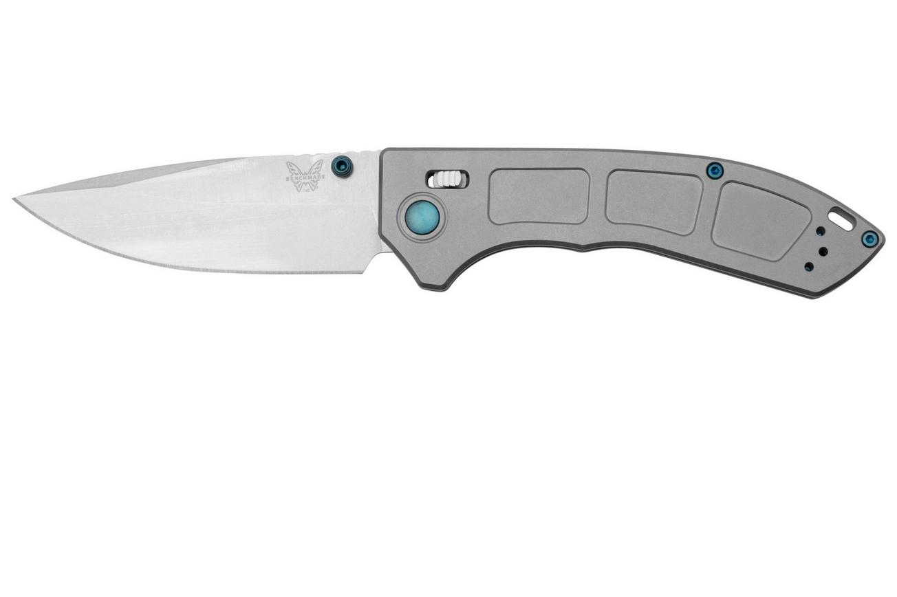 Benchmade Narrows 748 Titanium, Stonewashed M390, zakmes