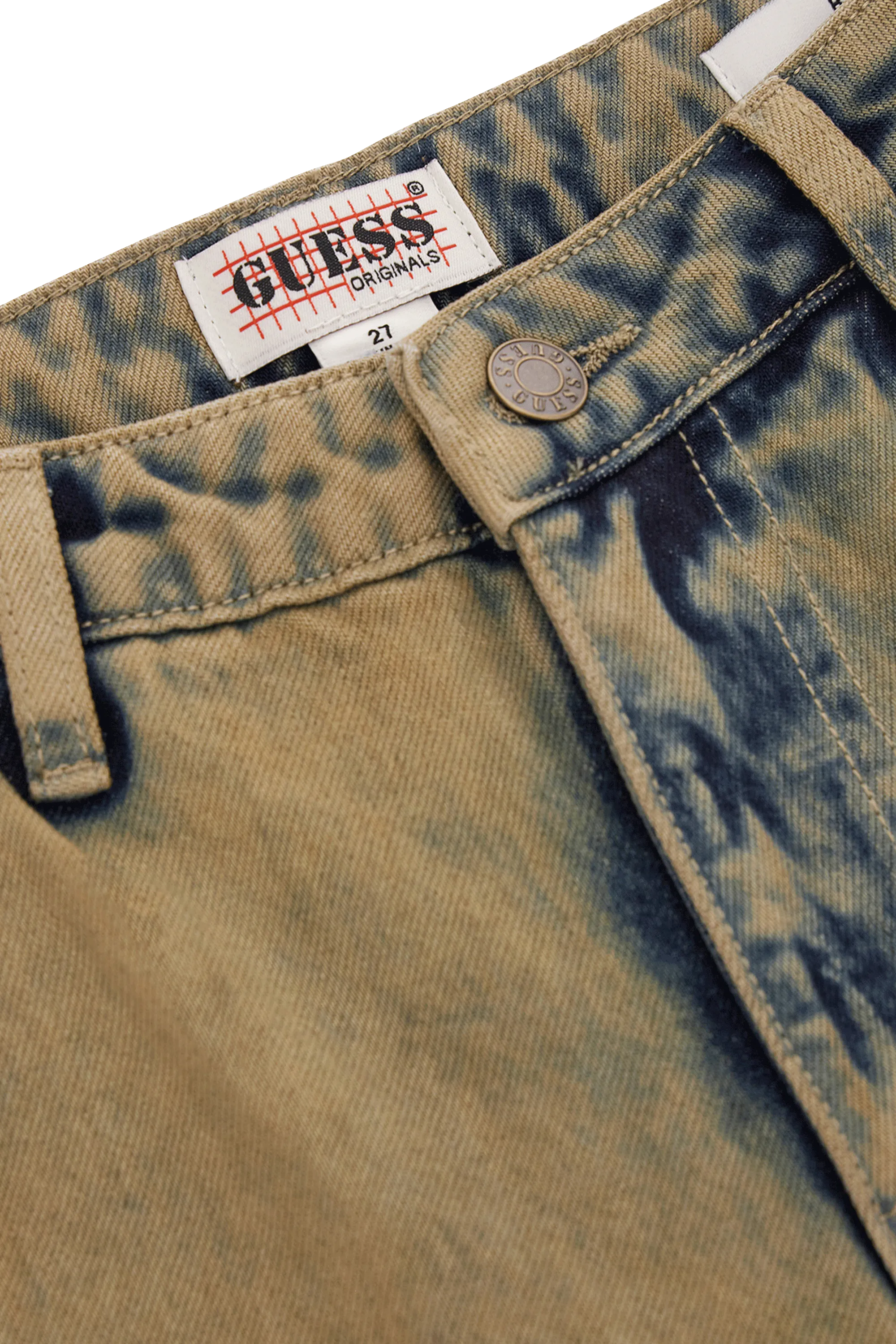 GUESS ORIGINALS Pantalon cargo GO KIT CARGO F1GX GO AC Bleu