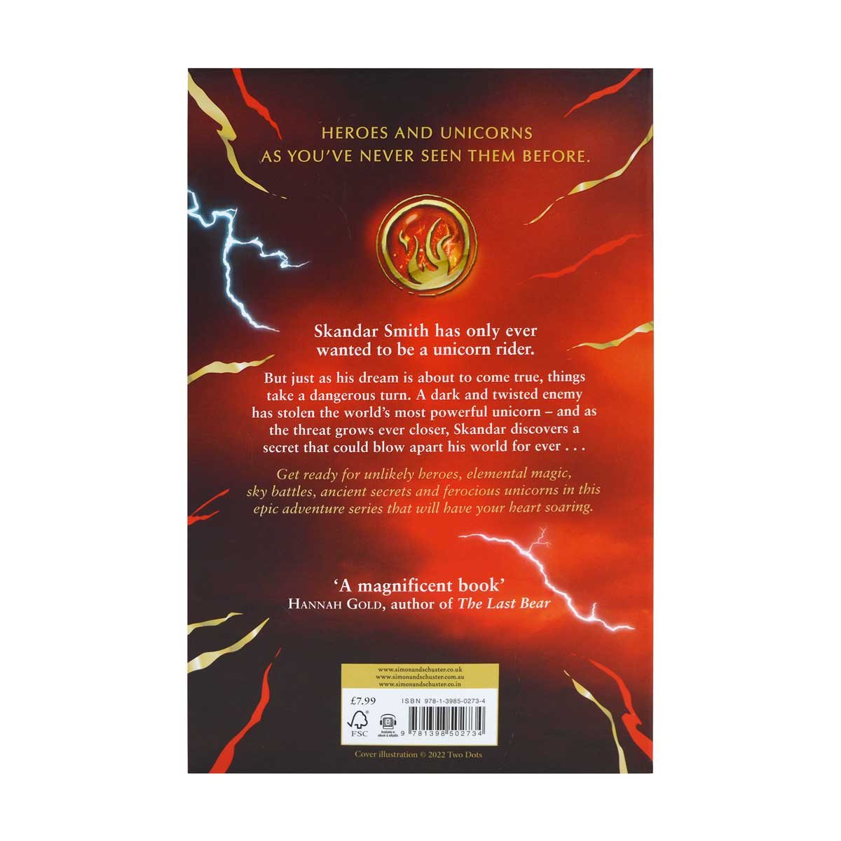 Skandar and the Unicorn Thief (Paperback)