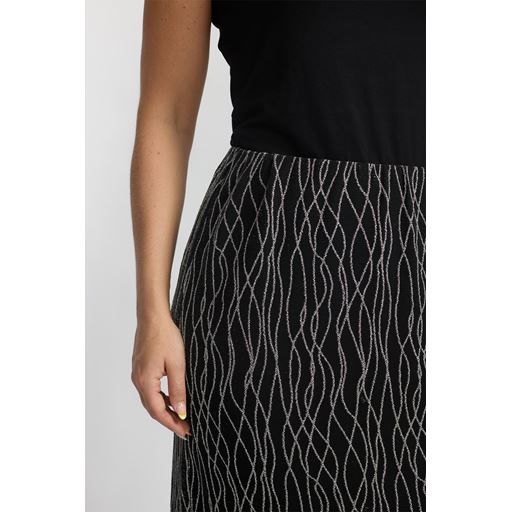 2-Biz Gemma Nederdel, Black, M/L