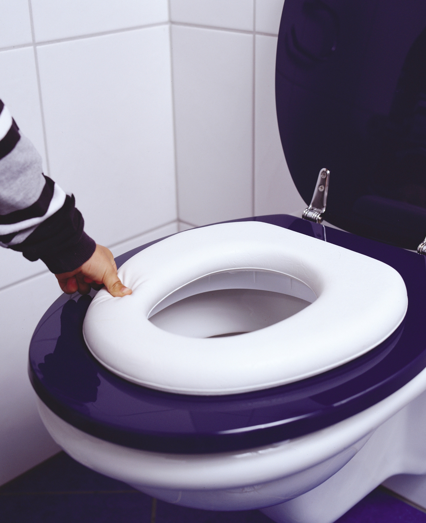 ADOB Kinder-WC-Sitz »ADOB Softy« gepolstert zum Auflegen auf den WC Sitz