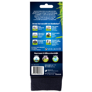 Lucovitaal Bamboe Sokken Blauw 43-46 1PR