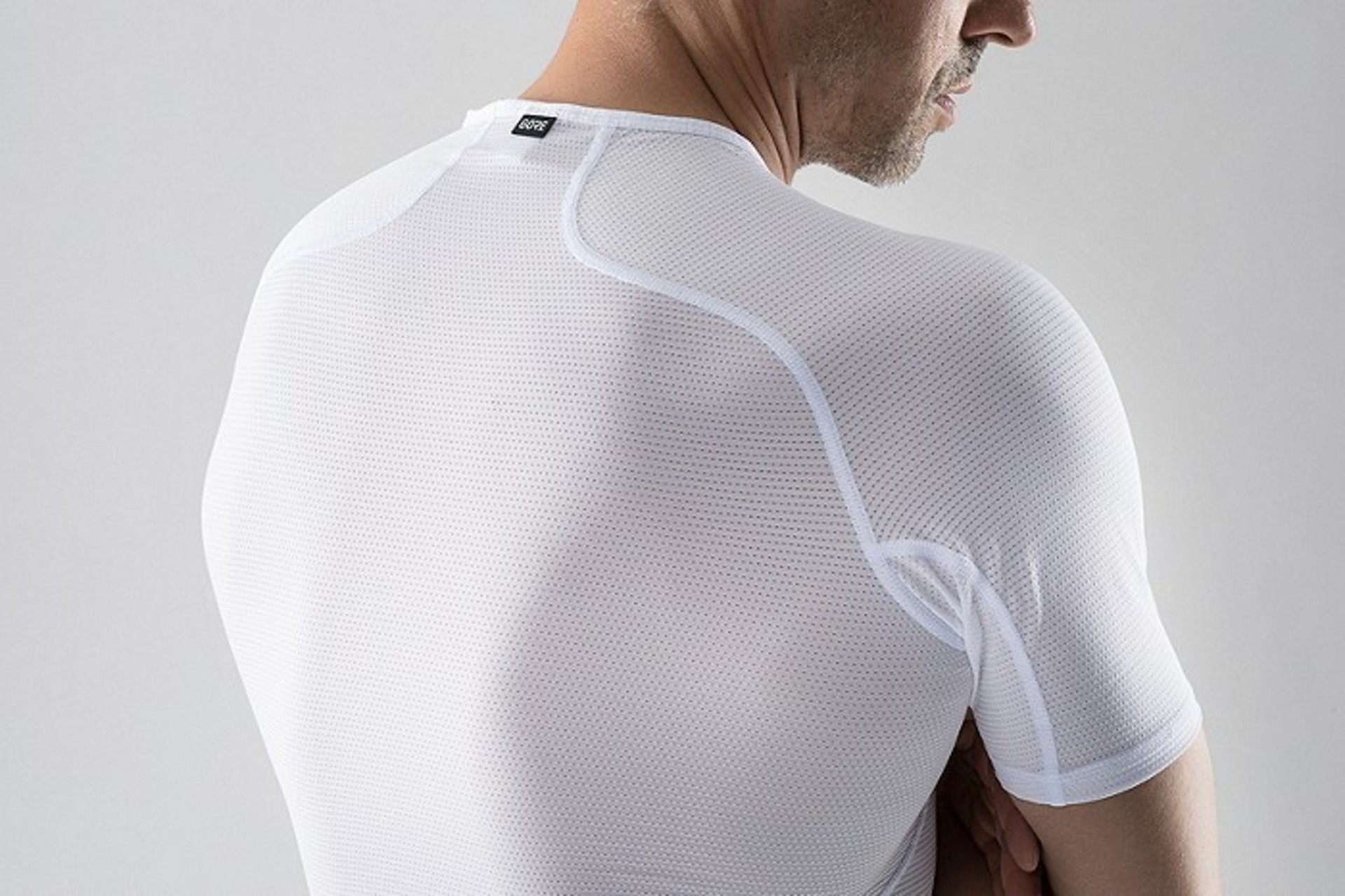 GORE Wear BL Ondershirt Korte Mouwen Wit Heren