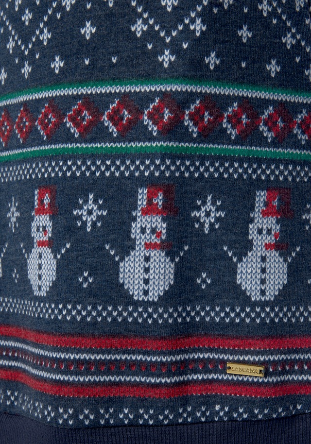 LASCANA Nachthemd mit winterlichem Druck