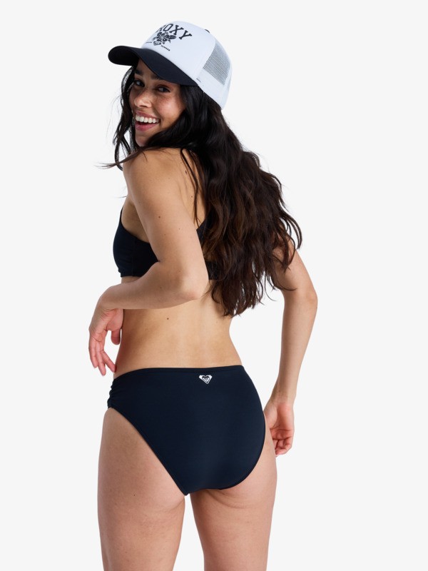 Solid Essentials Hipster Bas de bikini hipster Noir Femme