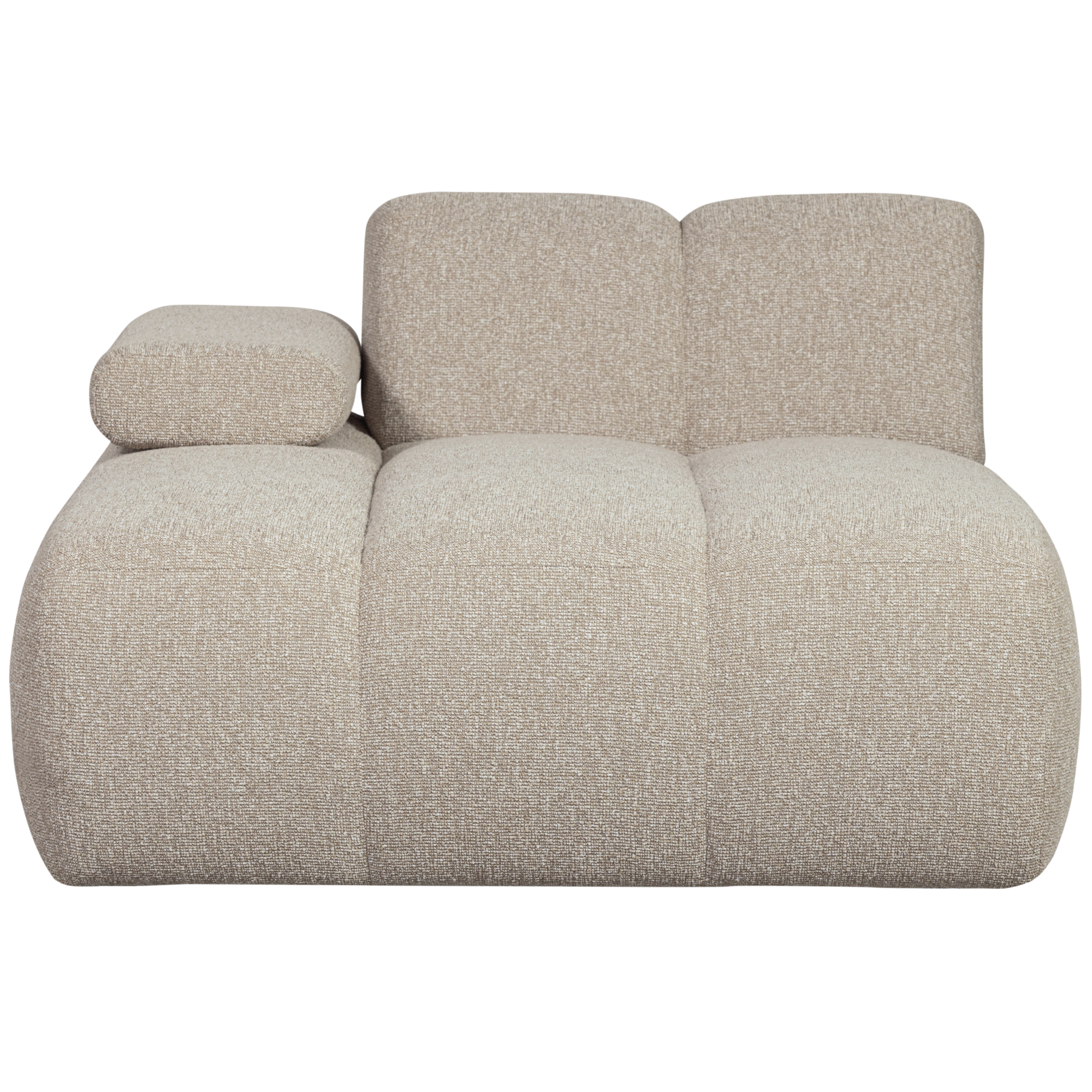 Chaise Longue Mojo Element Mojo Chaise Longue Element Links - Bouclé - Beige Melange