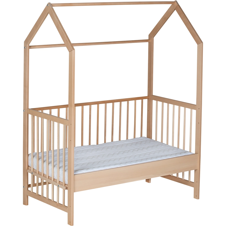 Schardt Hausbett Micky natur lackiert 60x120cm
