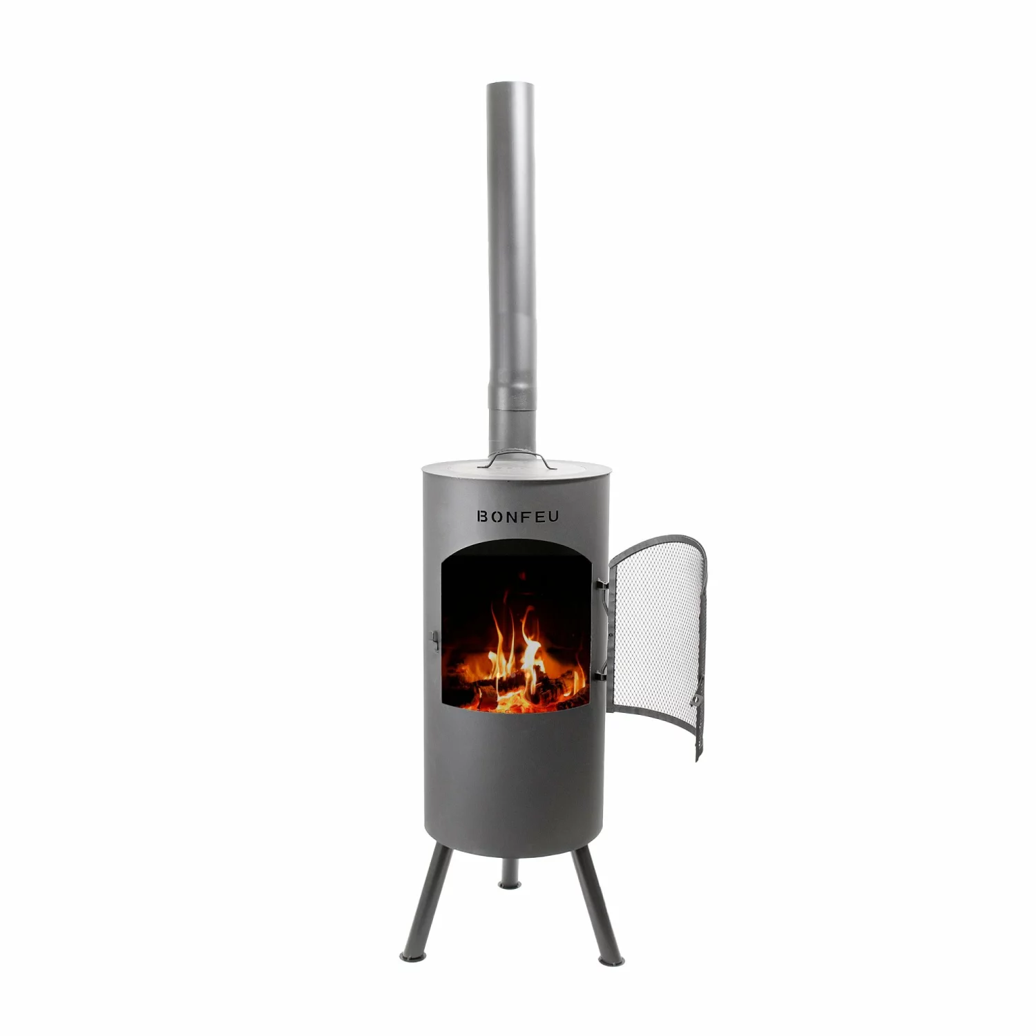 BonFeu 3501 Tuinhaard BonTino - Zwart - 164cm - 35cm