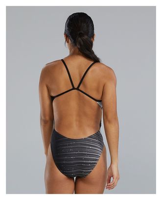Maillot de bain Tyr Durafast Elite Speedwarp Cutoutfit Gris Femme