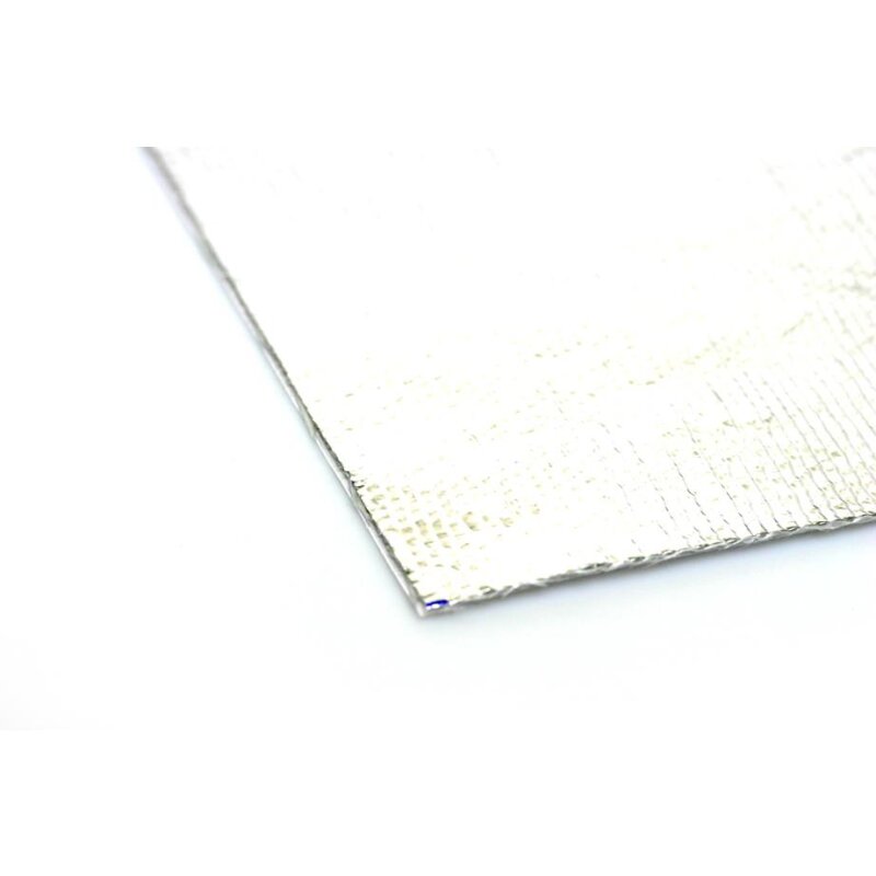 Abschirm-/Hitzeschutzfolie bis ca. 550 Grad, selbstklebend 33x33cm (0,65mm dick)