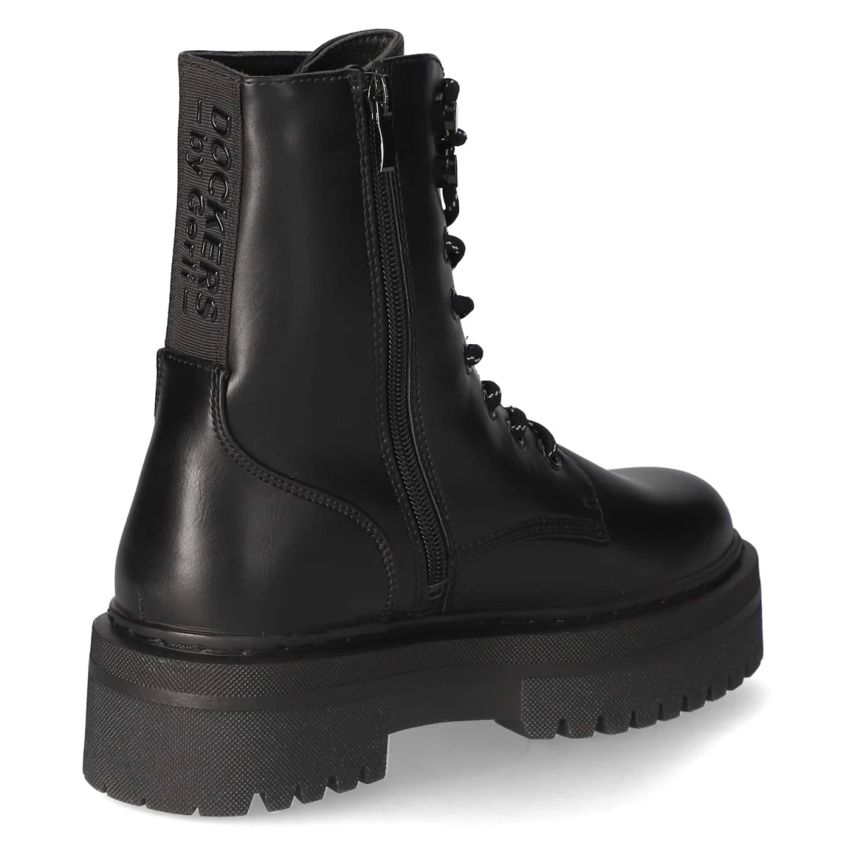 Dockers By GerliSchnürstiefeletten - allblack