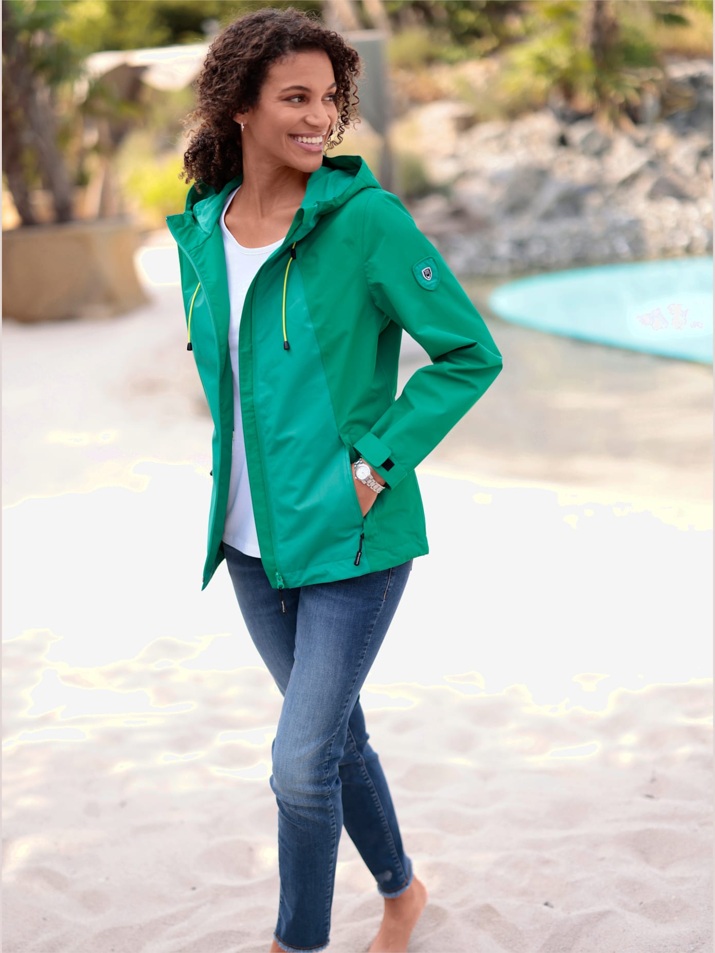 Veste imperméable et coupe-vent