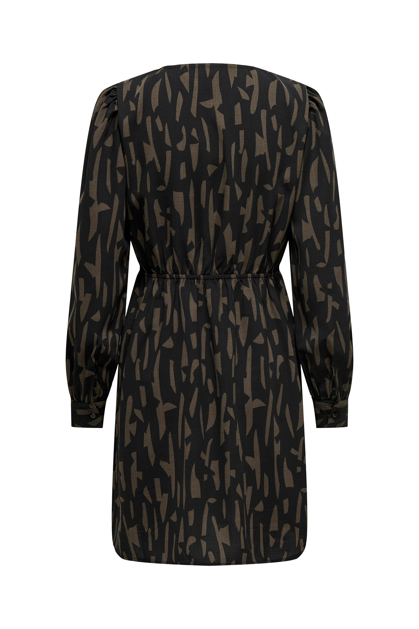 Vestido curto estampado