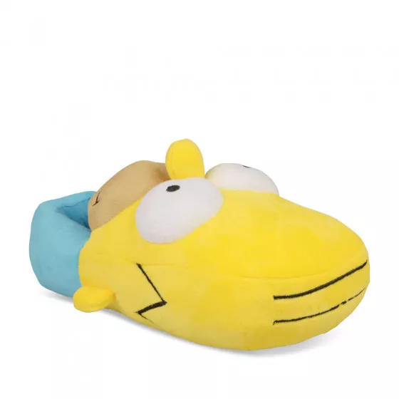 Chaussons peluche Homer JAUNE SIMPSONS