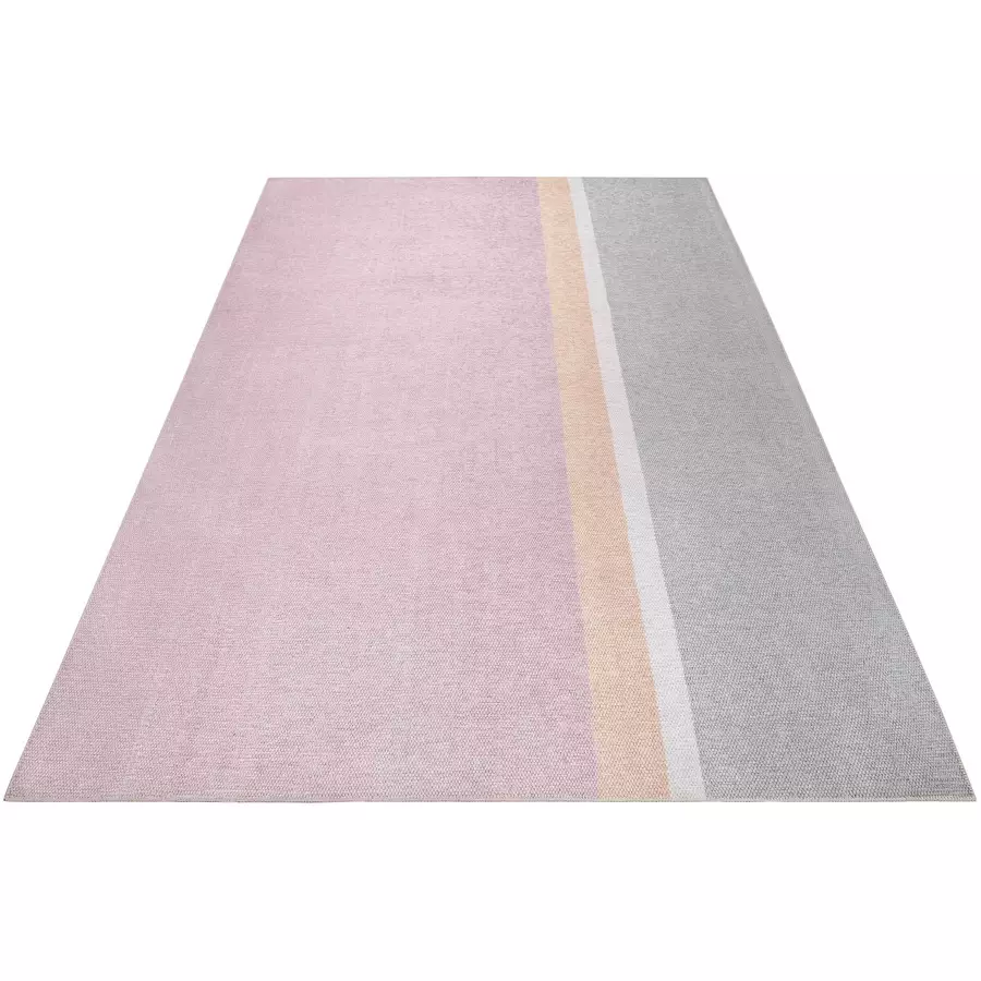 Esprit Kurzflorteppich SALT RIVER rosa
