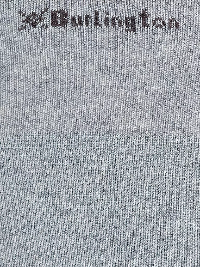 BURLINGTON Herren Sneaker Socken EVERYDAY 2-er Pkg. 40-46 light grey grau