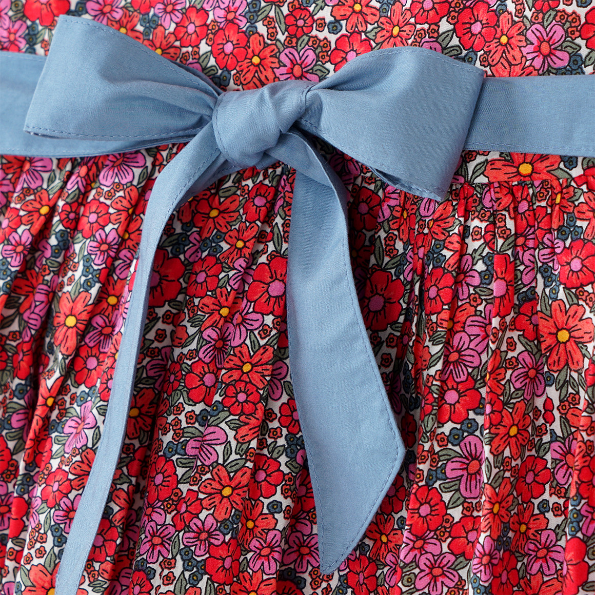 Yigga Mädchen Kleid mit Haarreif pink