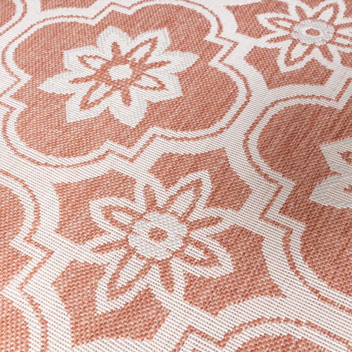 Rond buitenkleed - Rio Flower Roze