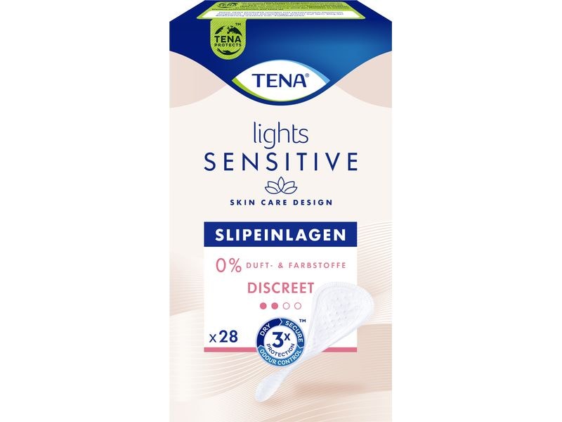 Tena Slipeinlage Light 28 Stück Einlage für ein frisches und trockenes Gefühl