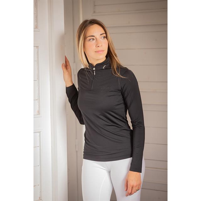Trainingsshirt Pénélope Techpy Zwart
