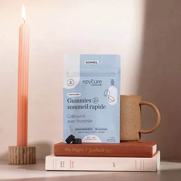 Epycure Gomas para um Sono Rápido Sem Açúcar - Para Distúrbios do Sono - 60 unidades