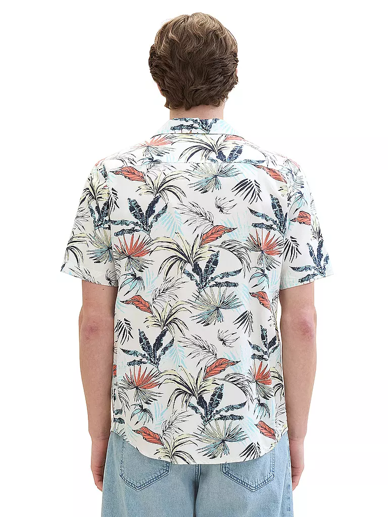 TOM TAILOR Hemd Regular Fit  weiss