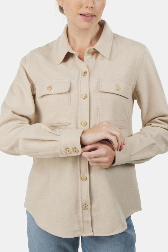 Buitenmens Buitenmens Flannel Melton Shirt Dames