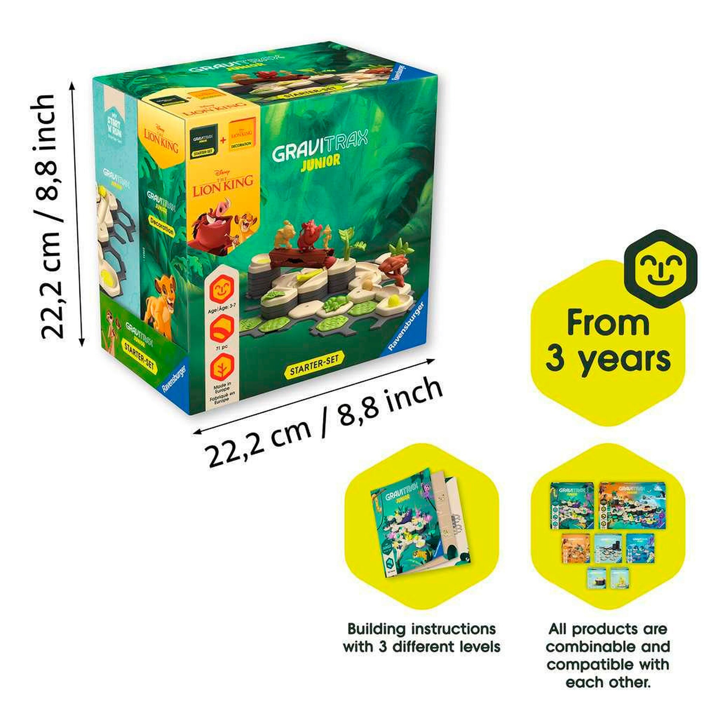 Ravensburger GraviTrax Junior Starter-Set König der Löwen