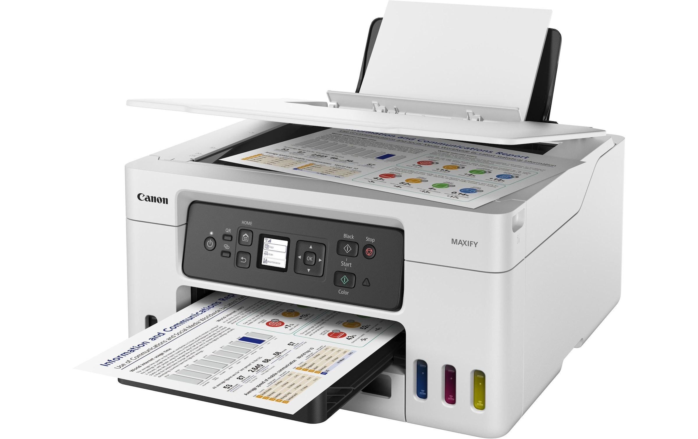 Canon Multifunktionsdrucker »MAXIFY GX3050, USB/WLAN, 3-in-1«